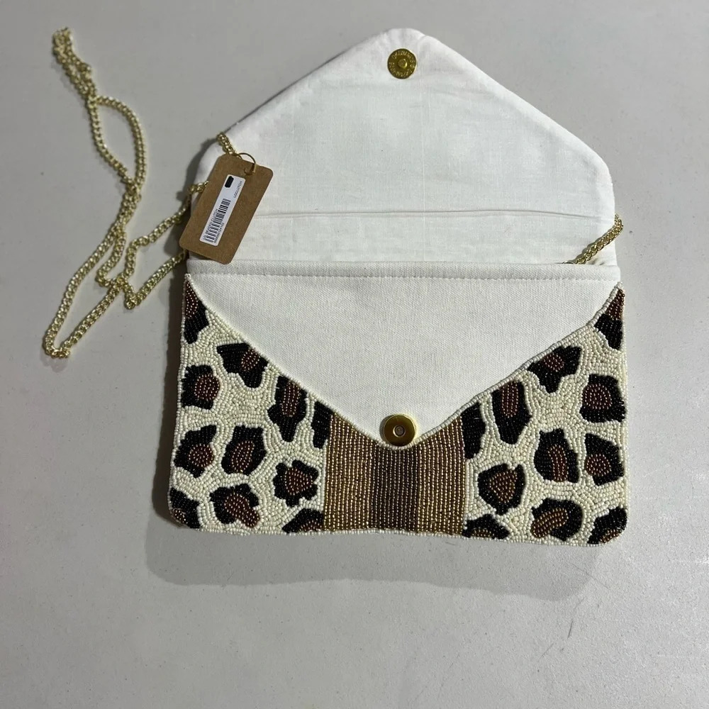 BEADED BEE CROSSBODY - CLUTCH BAG - Picture 4 of 9